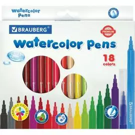 Ультрасмываемые фломастеры BRAUBERG