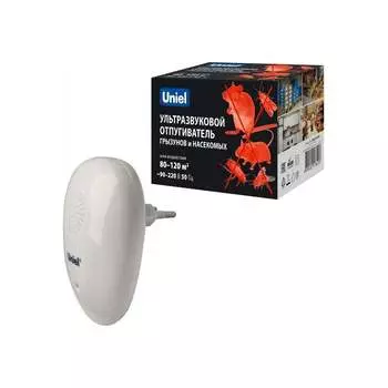 Ультразвуковой отпугиватель насекомых и грызунов Uniel UDR-E14 UL-00010831
