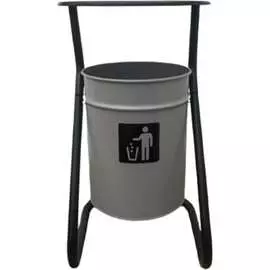 Уличная металлическая урна ПРОФМЕТСТИЛЬ 392