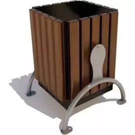 Уличная урна 7 скамеек Берлин 67055/БРЛН/7779/С_ПАЛ