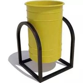 Уличная урна 7 скамеек Оазис 67089/ОАЗИС