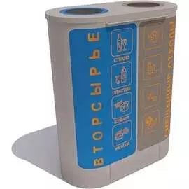 Уличная урна 7 скамеек Уно 67073/УНО