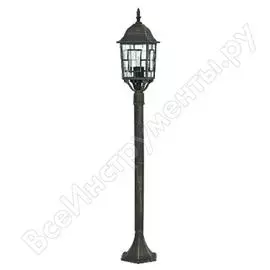 Уличный фонарь столб park family duwi 24128 7, 110см, черный с золотом