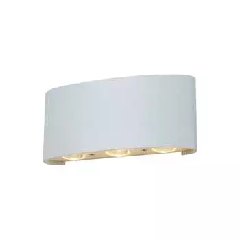 Уличный настенный светодиодный светильник Crystal lux CLT 023W3 WH