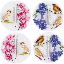 Уличный термометр PARK Цветы и птицы 000152