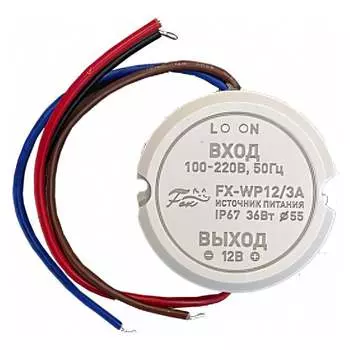 Уличный влагозащитный блок питания FOX FX-WP12/3A