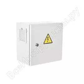 Укомплектованный уличный всепогодный настенный шкаф ЦМО ШТВ-НЭ-4.4.21-3ВВА-Т1