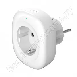 Умная розетка elari smart socket белая sms-eu10usb