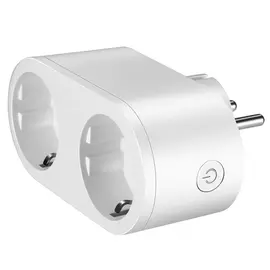 Умная розетка elari smart socket dual nrg-deu16pmwht