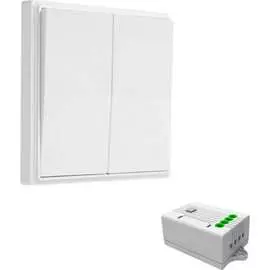 Умный беспроводной двухклавишный выключатель GRITT