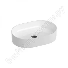 Умывальник ravak ceramic 550 o slim белый xjx01155001 00000069223
