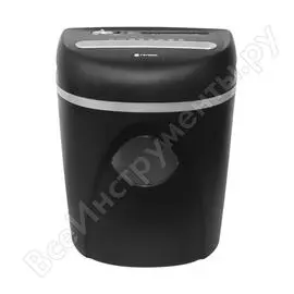 Уничтожитель документов CD пластиковые карты скрепки скобы ГЕЛЕОС DIN P-4 УП23-4