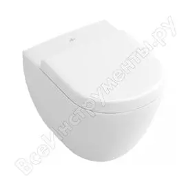 Унитаз villeroy &amp; boch 66041001p subway 355x480 мм с вертикальным смывом 00000041000