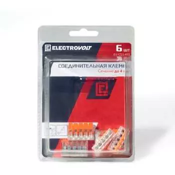 Универсальная 5-х проводная клемма ELECTROVOLT 221-415 ЦБ-00015945