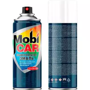 Универсальная аэрозольная эмаль Mobicar 0505-9010 MC
