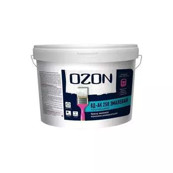 Универсальная акриловая эмаль OZON ВД-АК 258 С ВД-АК-258С-10