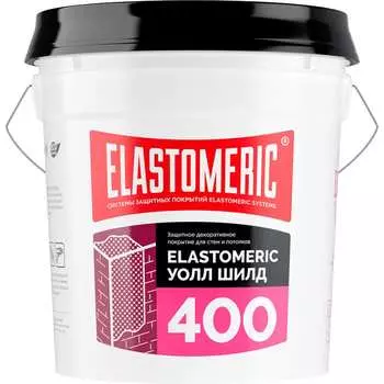 Универсальная эластичная защитная краска Elastomeric Systems 400 WALL SHIELD 400401