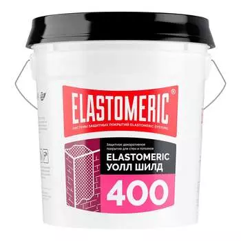 Универсальная эластичная защитная краска Elastomeric Systems 400 WALL SHIELD 400403