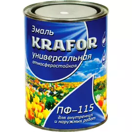 Универсальная эмаль KRAFOR ПФ-115 206152