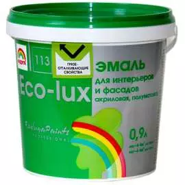 Универсальная эмаль под колеровку Радуга Эко-Люкс ВД-АК 113 141367