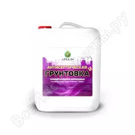 Универсальная антисептическая грунтовка Ареал+ А-353