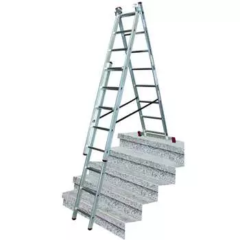 Трехсекционная лестница Krause Corda 3х8 013385