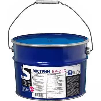 Универсальная литий-кальциевая смазка Suprotec Экстрим EP-2 LC 8 кг 125555