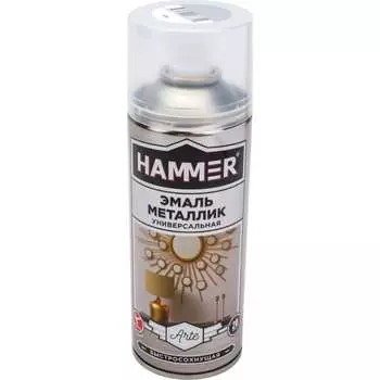 Универсальная металлизированная эмаль Hammer