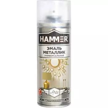 Универсальная металлизированная эмаль Hammer