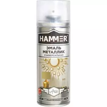 Универсальная металлизированная эмаль Hammer