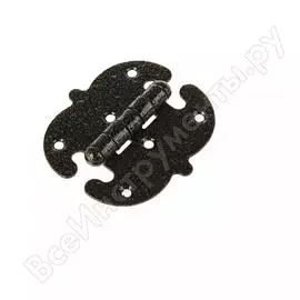 Универсальная фигурная накладная петля Tech-Krep мат. черн. 148229