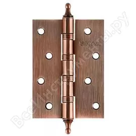 Универсальная петля fuaro 4bb/a/bl 100x75x2,5 ас медь блистер 30975