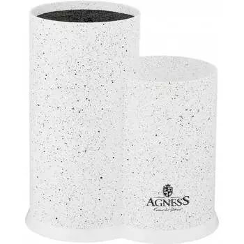 Универсальная подставка для ножей Agness АРКТИК 911-683