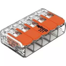 Универсальная пятипроводная клемма WAGO