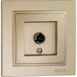 Универсальная проходная tv розетка MONO ELECTRIC