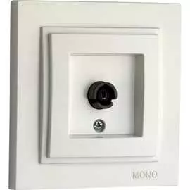 Универсальная проходная tv розетка MONO ELECTRIC