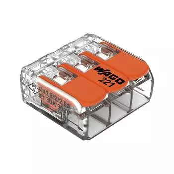 Универсальная трехпроводная клемма WAGO 221-613 УТ-0318416