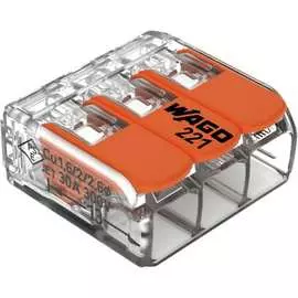 Универсальная трехпроводная клемма WAGO
