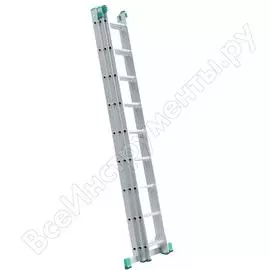 Универсальная трехсекционная лестница Alve