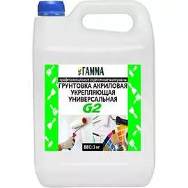 Универсальная укрепляющая грунтовка ГАММА