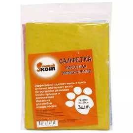 Универсальная вискозная салфетка Рыжий кот 310215