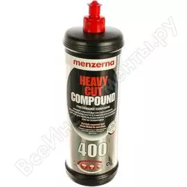 Универсальная высокоабразивная полировальная паста heavy cut compound 400 1 кг menzerna 22759.260.870