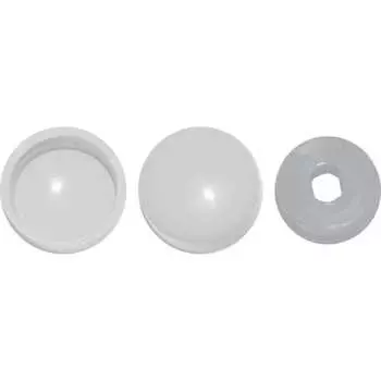 Универсальная заглушка КРЕП-КОМП зу белый