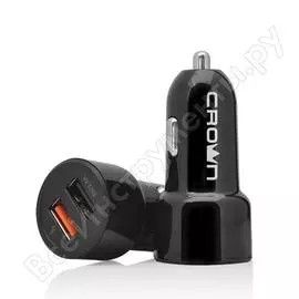 Универсальное автомобильное зарядное устройство CROWN MICRO
