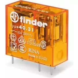 Универсальное миниатюрное электромеханическое реле Finder 405180240000