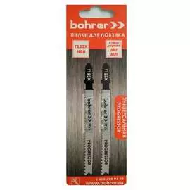 Универсальные пилки для лобзика Bohrer T123X 37301239