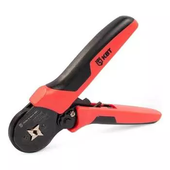 Универсальные пресс-клещи для опрессовки втулочных наконечников КВТ ПРОФИ 89787