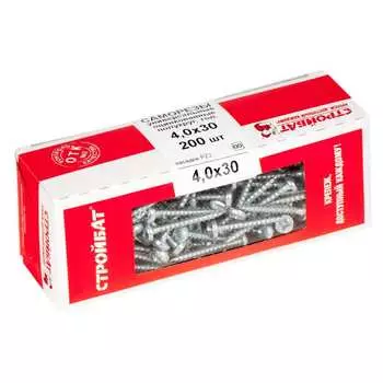 Универсальные саморезы Стройбат 4,0x30 200 шт. 305060