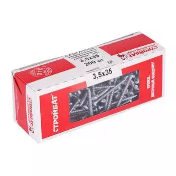 Универсальные саморезы Стройбат 3,5x35 200 шт. 304990