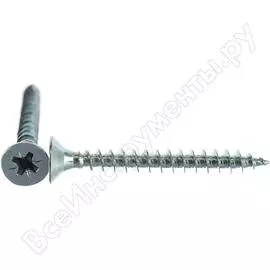 Универсальные саморезы стройбат 4,5x40 белый цинк 200 шт 075501